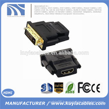 New DVI 24+1 Male to HDMI Female Converter HDMI to DVI adapter Support 1080P for HDTV LCD,Wholesale